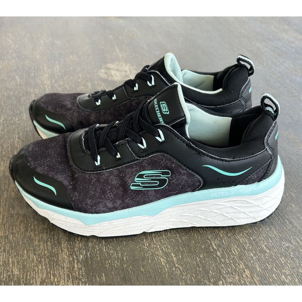 Women SketchersD’Lux Walker Air Cooled, Memory Foam Relax, Fit Size 7.5